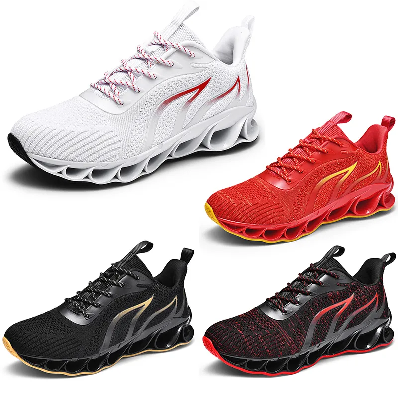 Scarpe da corsa non di marca più economiche per uomo Fire Red Black Gold Bred Blade Fashion Casual Scarpe da ginnastica da uomo Scarpe da ginnastica per sport all'aria aperta