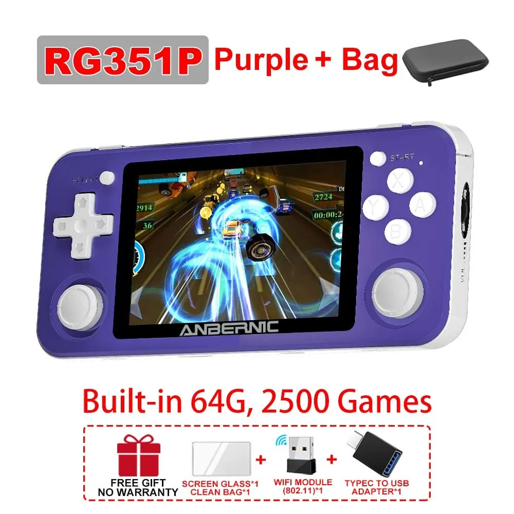 Anbernic - RG35XX Plus Console / Émulateur - Noir