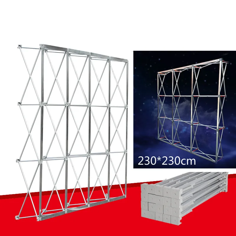 High Quality Wedding Decoration Flower Wall Frame Aluminum Alloy Foldable Stand Outdoor Display Advertising Exhibition Concert Background Plate