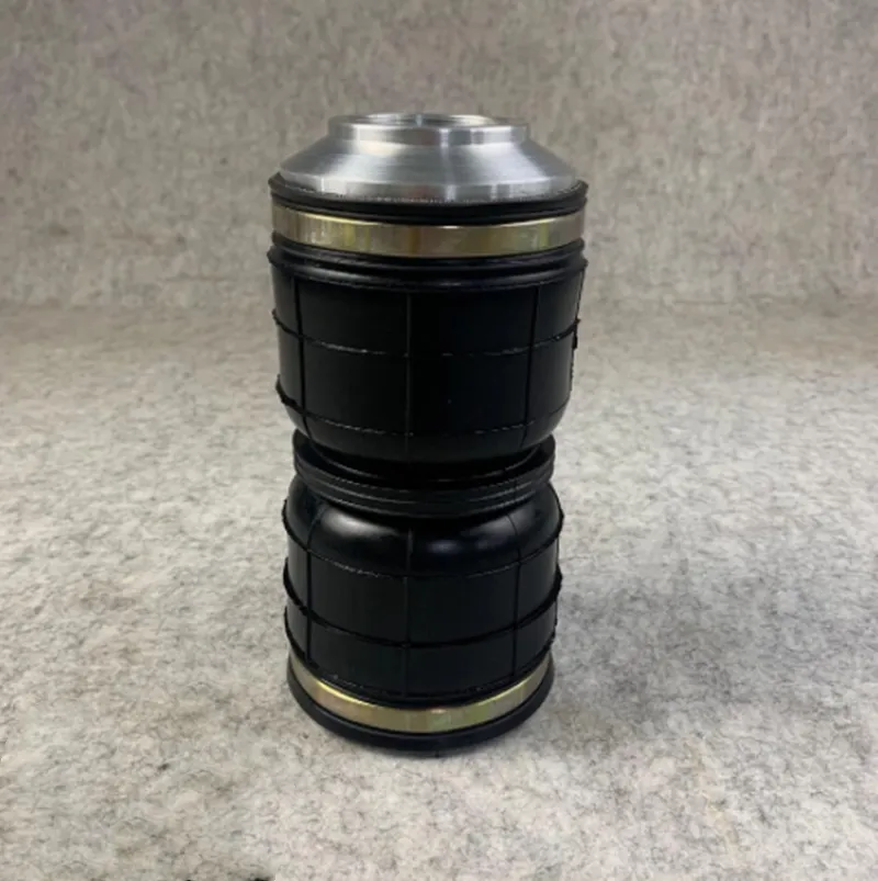 absorber SN100190BL2-DT1 /Fit D2 coilover (Thread pitch M50*2mm)Air suspension Double convolute rubber airspring/airbag shock absorber