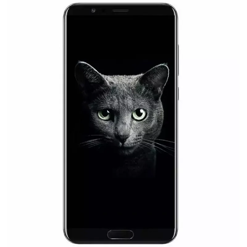 Orijinal Huawei Onur V10 4G LTE Cep Telefonu 4 GB RAM 64 GB 128 GB ROM Kirin 970 Octa Çekirdek Android 5.99 "Tam Ekran 20MP AI NFC Parmak İzi Kimliği Yüz Akıllı Cep Telefonu