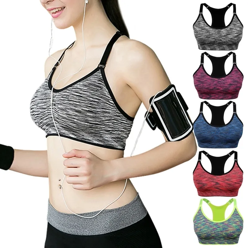 VEQKING Womens Quick Dry Padded Xersion Sports Bra Wirefree, Adjustable,  Seamless, Push Up, Ideal For Running, Yoga And Fitness T200601 From Xue04,  $5.51