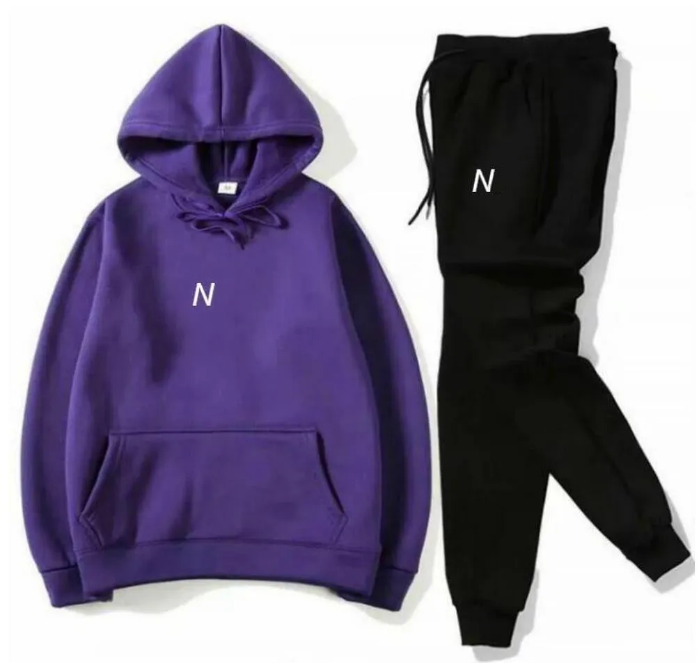 Mens champion hoodie top and jogger set