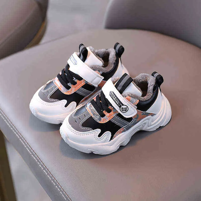 Zapatos Para Ni os De Cuero Artificial De Retazos De Invierno Para