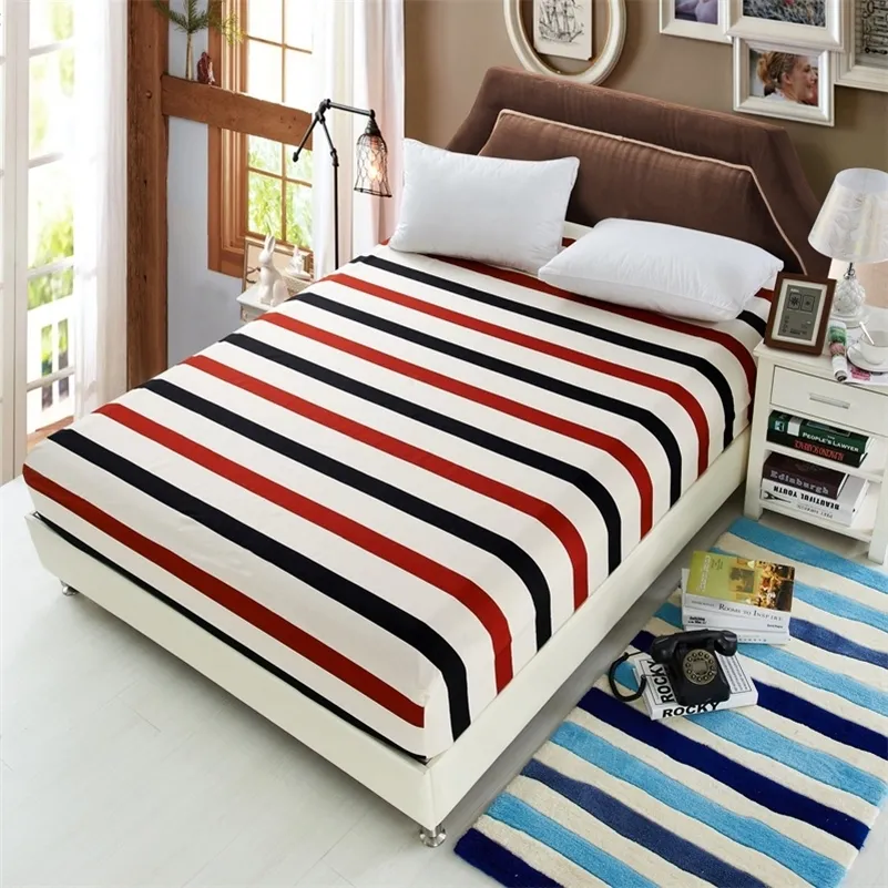 24 Color Select Polyester Elasticity Microfiber Protector Bed Bug Proof Pad Cover for Mattress 201218