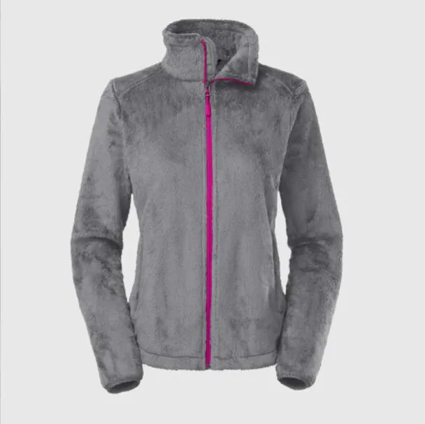 Chaquetas de mujer osito polar Bordado North Denali Apex Bionic Chaquetas al aire libre Casual SoftShell Cálido impermeable a prueba de viento Transpirable Ski Face Coat