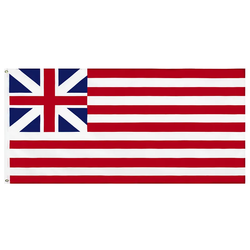 Grand Union Flag Congress Cambridge USA Banner für hängende Dekoration, kostenloser Versand, direkter Fabrikgroßhandel, 3 x 5 Fuß, 90 x 150 cm, 100 % Polyester