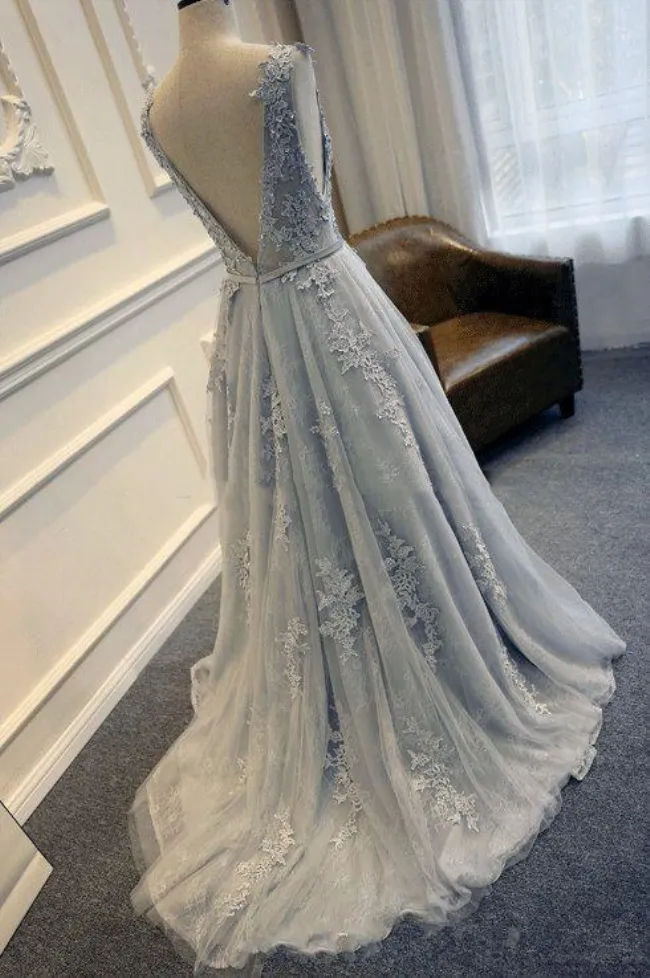 Berta Plus Size Boho Beach Wedding Dress Lace Applique Backless Sleeveless  Tulle Sweep Train Garden Gown from Dhgate A-Line Wedding Dresses - price  159.8