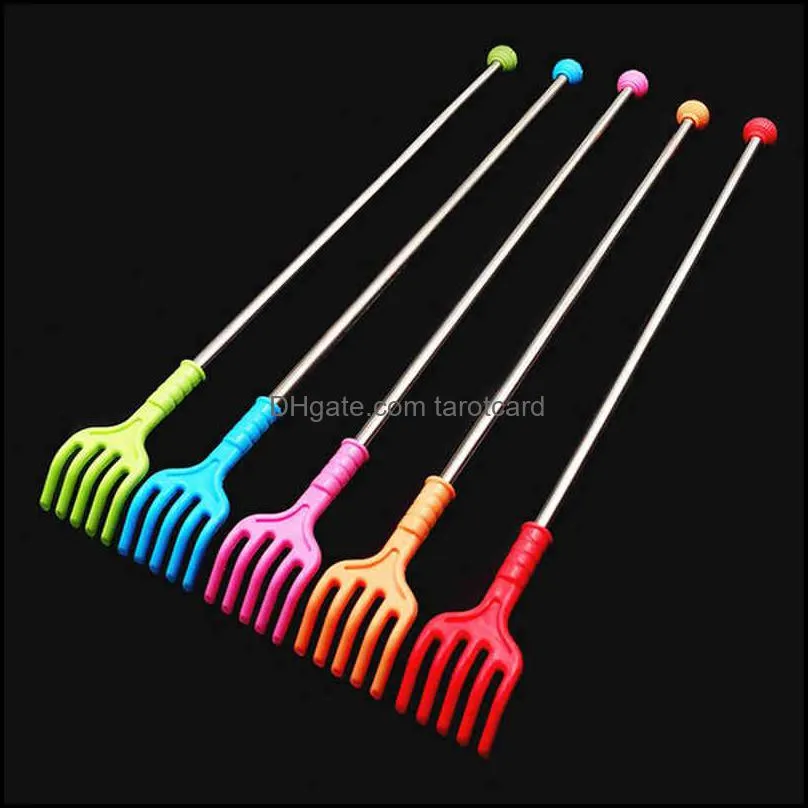 Massager Toilet Supplies Long Handle Backs Scratcher Stainless Steel Back Scraper Telescoping Itch Product Telescopic Scratching Backscratcher