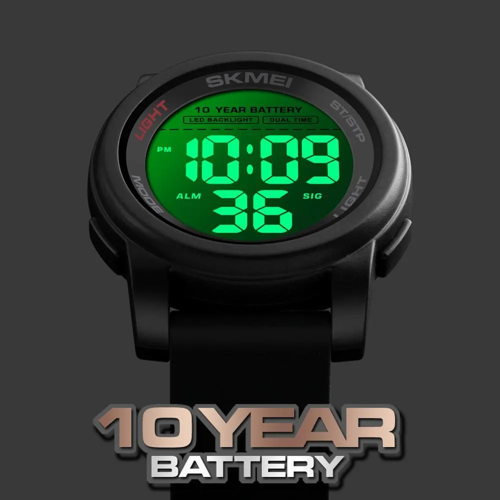 Mens watches with clearance backlight