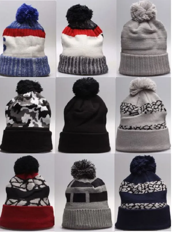 Groothandel Topkwaliteit Winter Beanie Gebreide Mutsen Winter Warm Buiten Mutsen Caps Dames Mannen Populaire Mode Winter Caps 10000+ Styles Hats