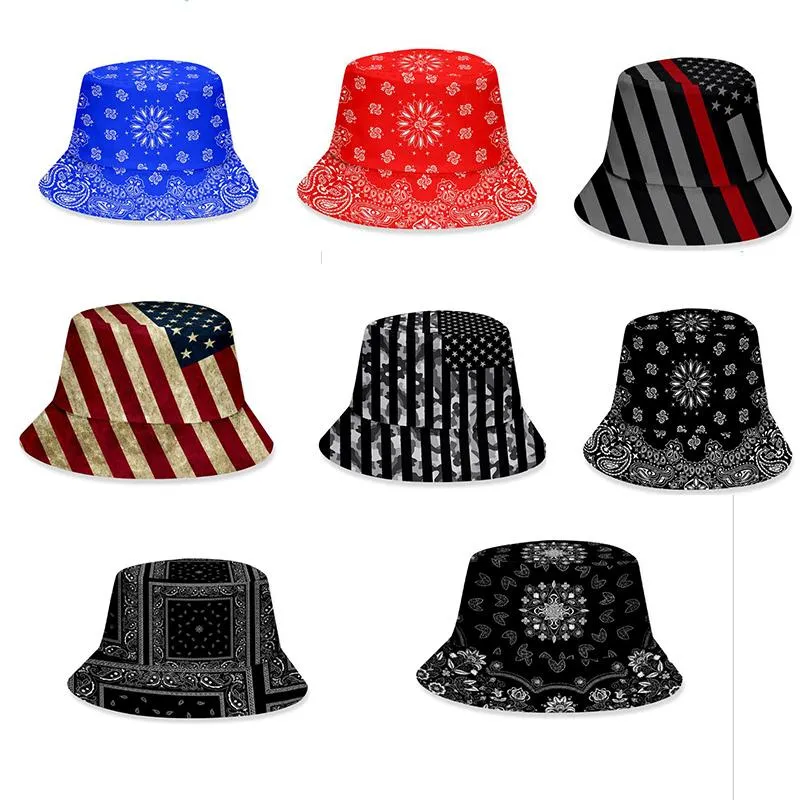 8styles 3D المطبوعة الصياد قبعة الولايات المتحدة الأمريكية نجم مخطط كامو كابو في الهواء الطلق للجنسين قبعة قبعة الحفلات لصالح DA490