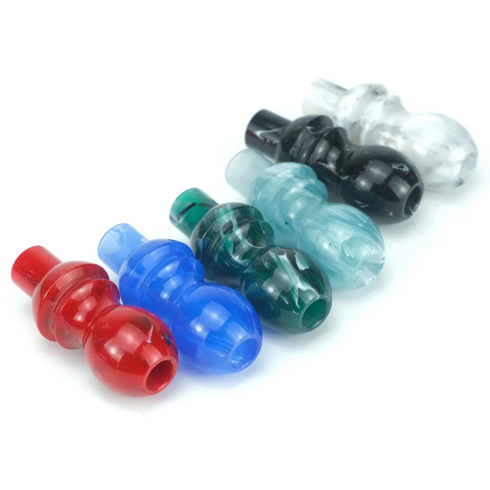 Water pipe Arabian hookah accessories mixed color resin hookah shisha tips