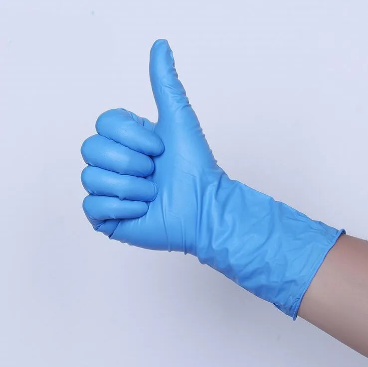 Disposable Gloves 12Dish Wash Work Protective Gloves Inch Thick Disposable Glove Household Cleaning Wear-resistant Gloves LSK2057