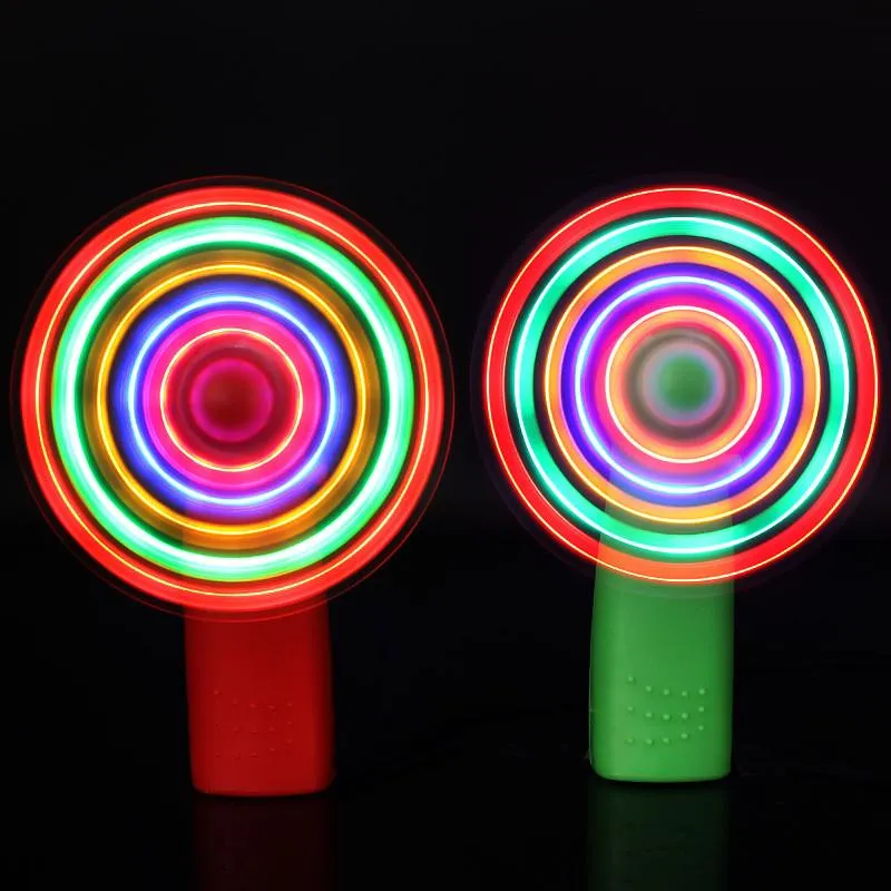 Mini ventilateur à lumières colorées, jouet lumineux pratique, moulin à  vent, petits ventilateurs, jeu pour enfant, couleur aléatoire, 2021