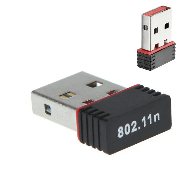 150m USB WIFI bezprzewodowy adapter 150mbps IEEE 802.11n G B M Mini Anteny Adaptery Chipset MT7601 8188 Karta sieciowa Darmowa Wysyłka Via DHL