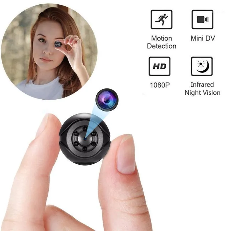 Mini caméra vidéo caméra cachée Petite caméra sans fil portable avec vision  nocturne, conception étanche de 30 m pour l'intérieur extérieur (pas besoin  d'utiliser Wifi)