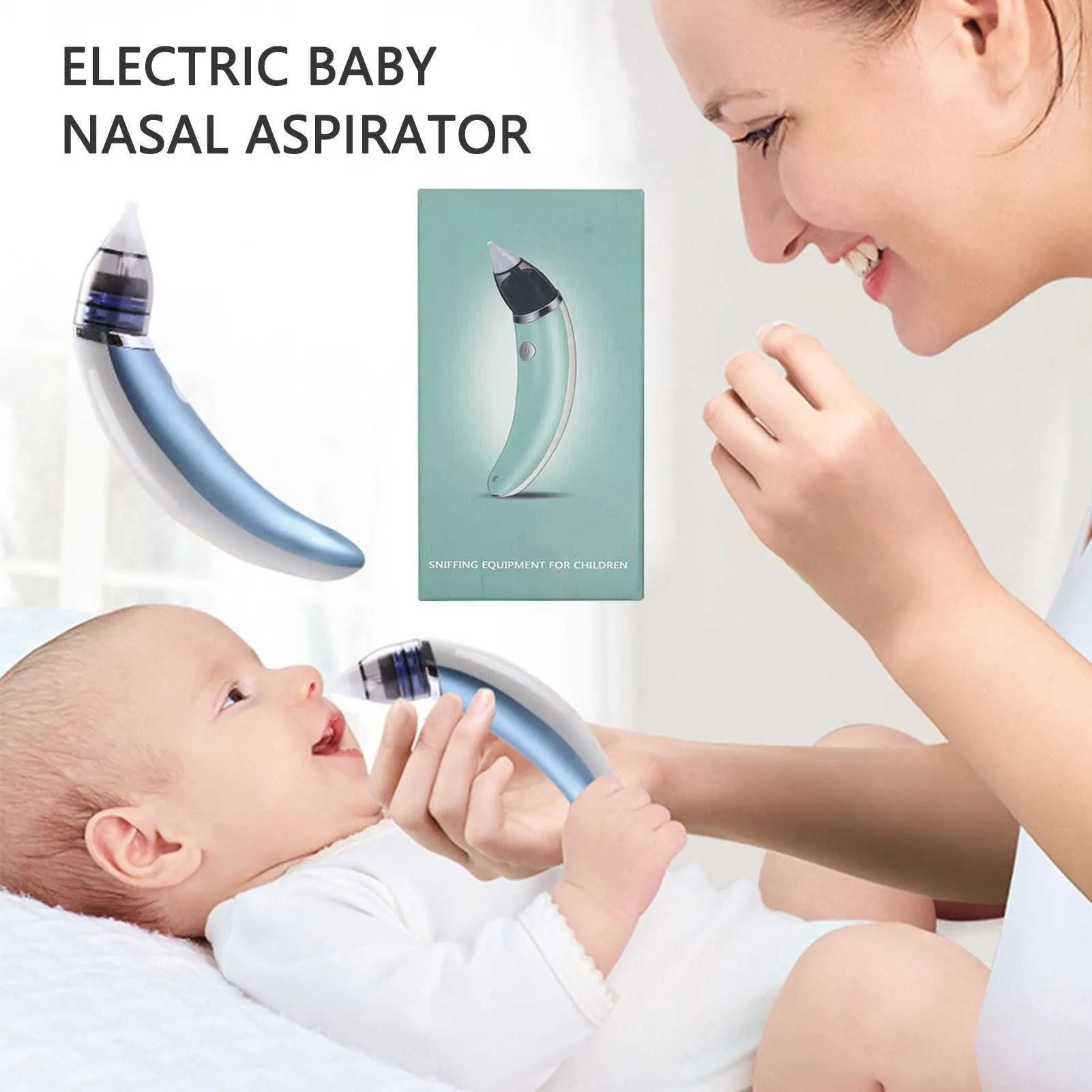 Aspirador Nasal Automatico Limpiador Electrico Para Bebe