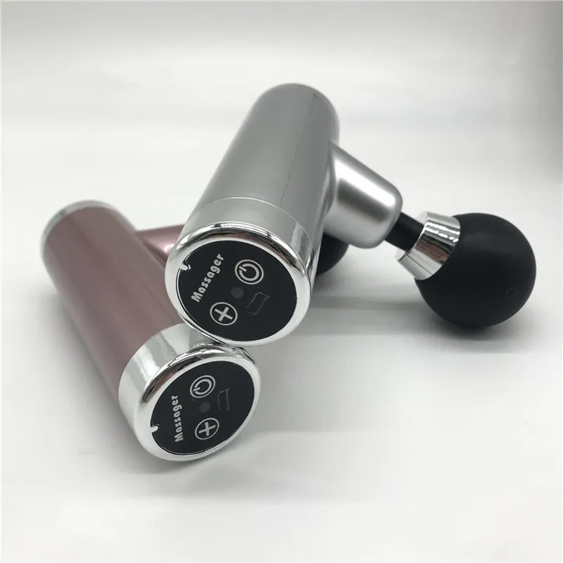 Professional Mini USB Electric Fascia Gun Deep Muscle Therapy Vibrator Shaping Pain Relief Massage Gun Body Massager