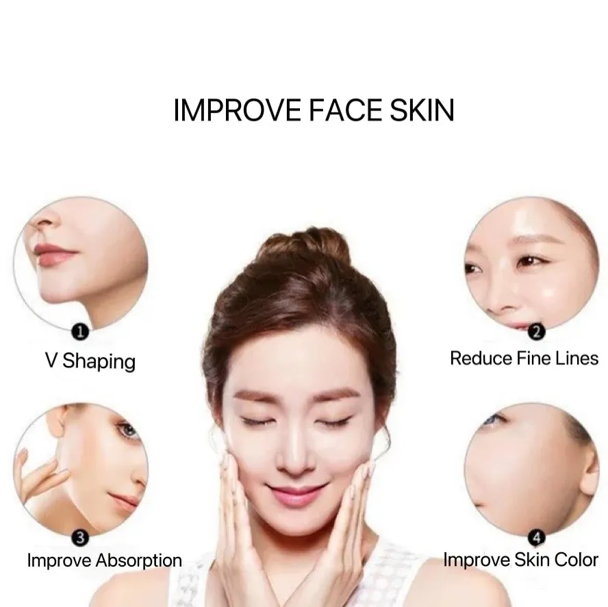 Venta al por mayor Masajeador facial con rodillo de jade natural con caja de regalo Rodillos de doble cabeza para masaje facial antienvejecimiento y