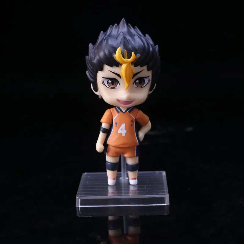 Haikyuu!! Actionfiguren Set – 4 Charaktere à 9 Cm Inkl. Ständer Für Anime-Fans & Sammler