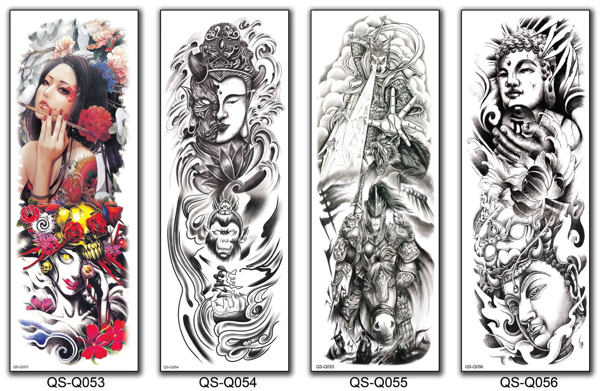 Full Arm Tattoo Sticker53-56