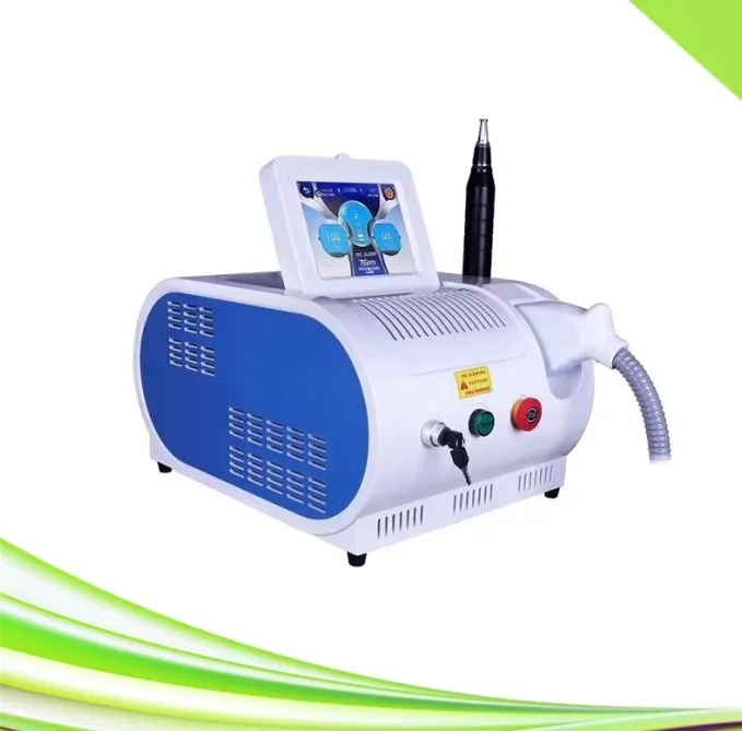 Mais novo Spa Salon Clinic Q Comutado ND Yag Laser Remoção Tatuagem Pico Second Laser Machine