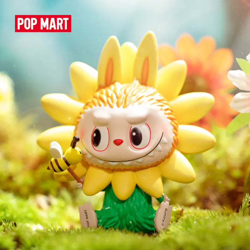 Pop Mart The Monsters Flower Elves Series 1 pièce Jouets animaux Figure Action Figure Boîte aveugle Cadeau d'anniversaire Kid Toy LJ201031