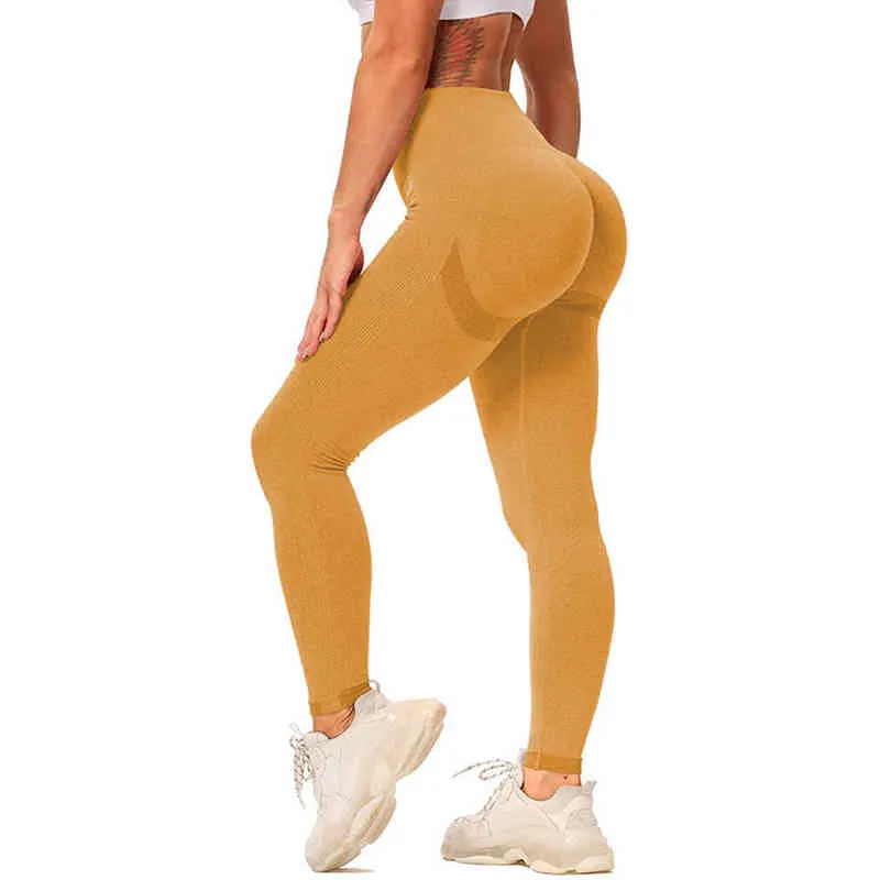 Seamless Leggings Push Up Sport Women High Waist Scrunch Butt Fitness  Running Yoga Pants Workout Trousers Gym Tight Pants Women