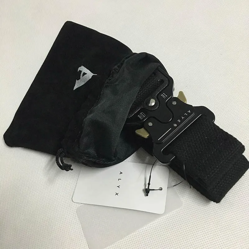 ALYX Belt 128cm Seat Belt Men Women Metal Buckle Ordinary