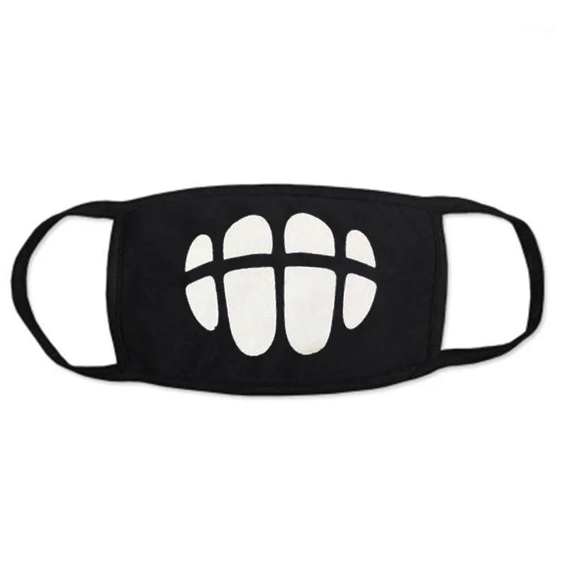 Masques de fête femmes hommes enfants amusant masque effrayant Clown anti-poussière mascarade Vampire Buck dent noël Halloween Cosplay Prop1