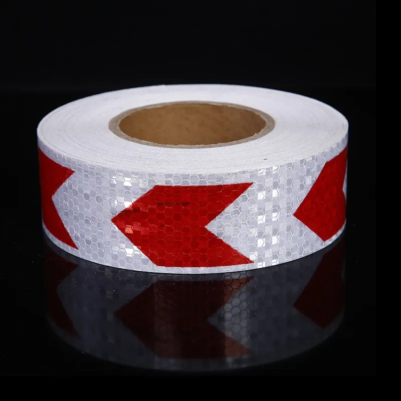 Trucks Trailers Accessories 5cmx3m Reflective car Stickers Adhesive Tape For Trucks Trailers Safety White Red Yellow Reflective