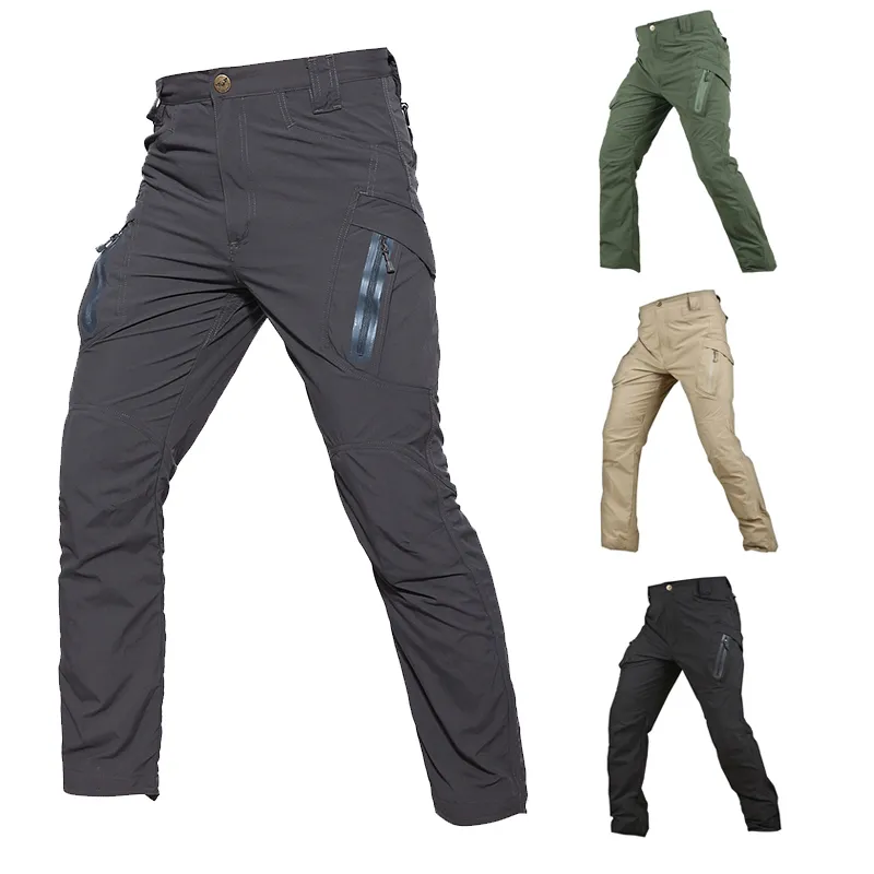 Tactical Quick Dry IX9 Pants Outdoor Sports Jungle Hunting Woodland Shooting Trousers Battle Dress Uniform Combat BDU Clothing NO05-119