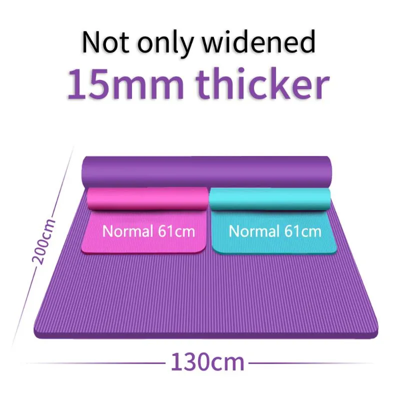 Normal yoga mat size outlet
