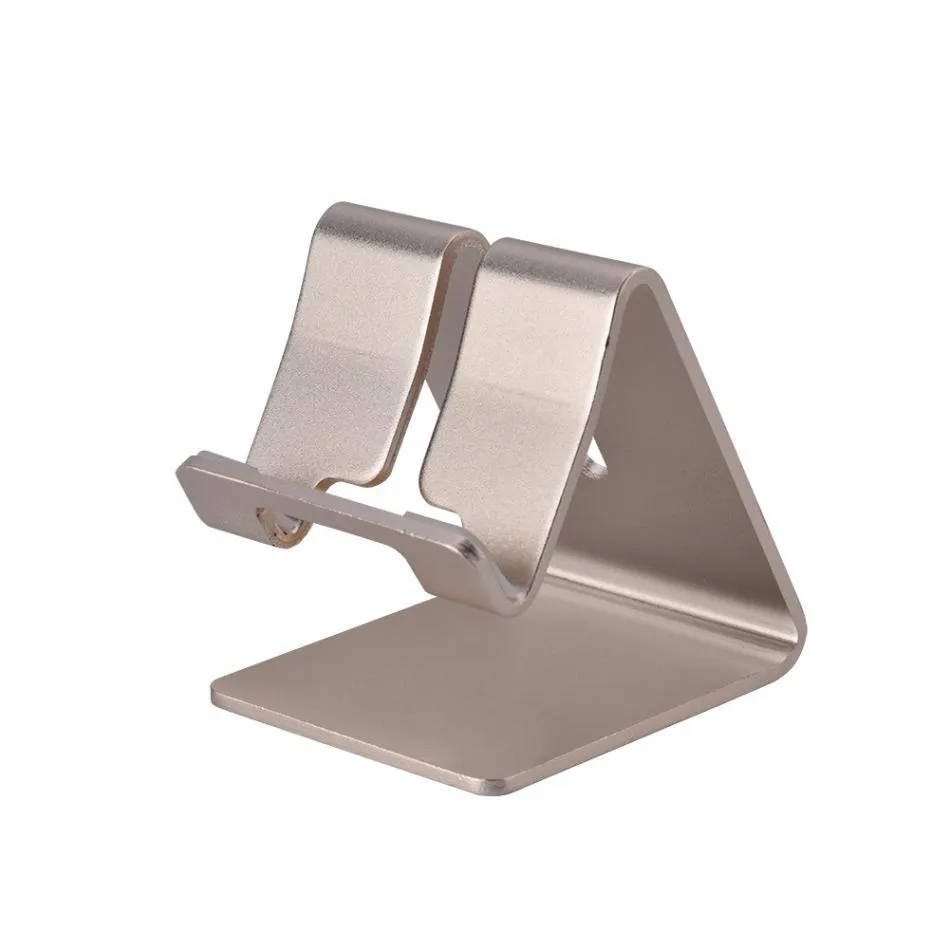 VBESTLIFE Mobile Phone and Tablet Stand Holder Universal Aluminum Alloy Desk Phone Stand Holder GPS Bracket Mini Holder