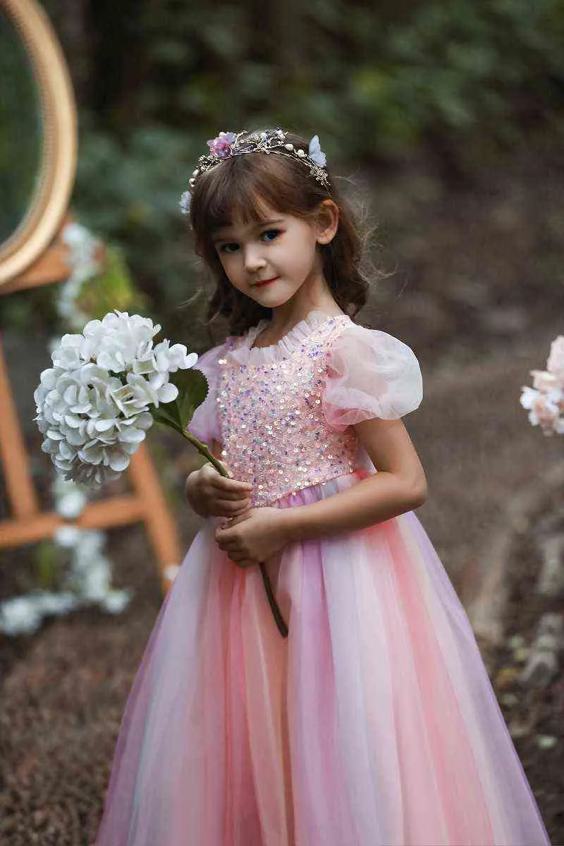 Kids Formal Girls Dress O-Neck Knee-Length Floral Pattern for Ages 7-12  Years from Dhgate Girl's Dresses - price 50.84