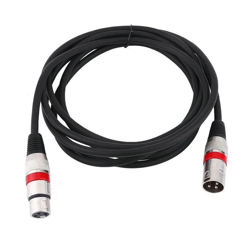 VBestlife 새로운 3Pin XLR 케이블 남성 Microphone Mixer 케이블 용 여성 M / F 오디오 코드 차폐 케이블