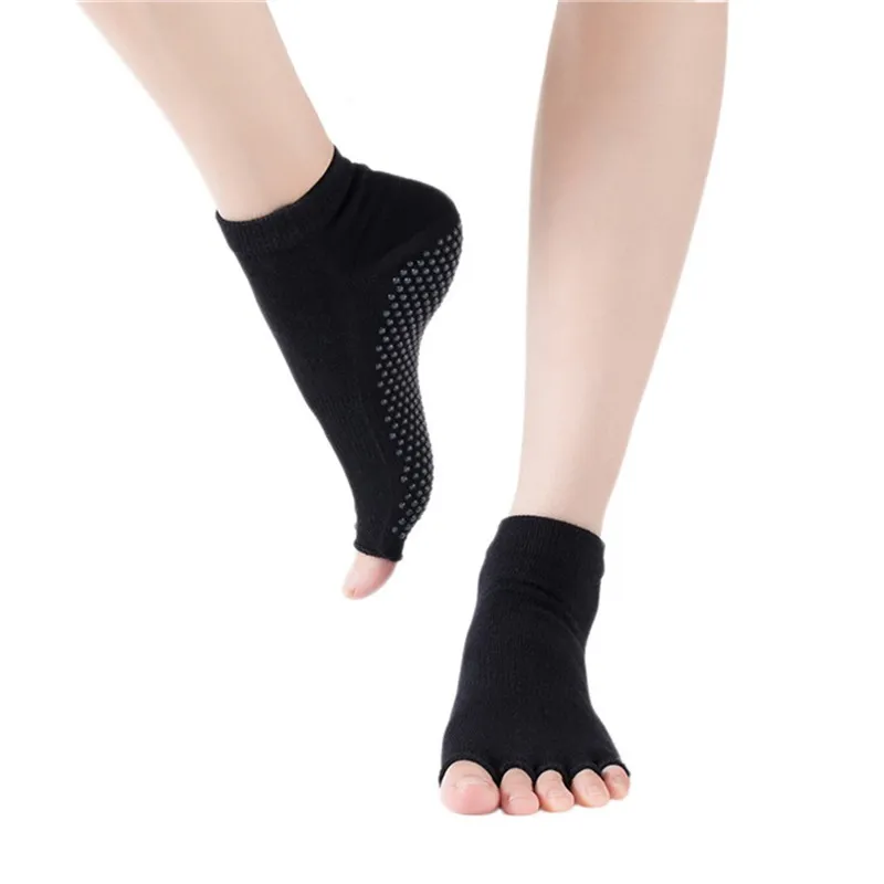 Non Slip Half Toe Half Toe Yoga Socks For Women Perfect For Ballet, Floor  Dance And Fashion Available In 4.7ch And O2 Sizes From Loungersofa, $1.93