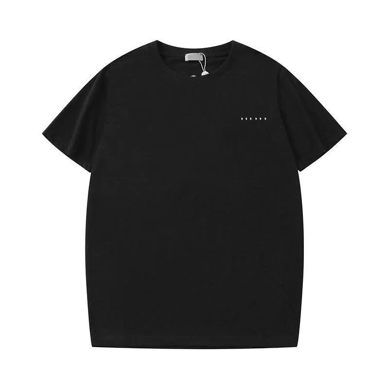 Męska koszulka z haftem litery luźne koszulki letnie oddychające krótkie rękawy bluzki uniseks gorący bubel T Shirt rozmiar azjatycki