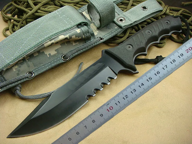 新品 高級鋼材14C28Nブレードのフルタングナイフ 細部まで良い