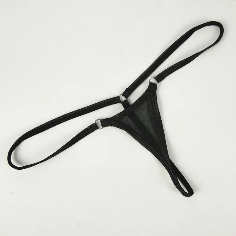 Super Mini Thongs For Women Transparent Mesh Micro Bikini G Strings Tanga  Low Rise Female Sexy Panties T Back Underwear Lingerie From Caeley, $31.97