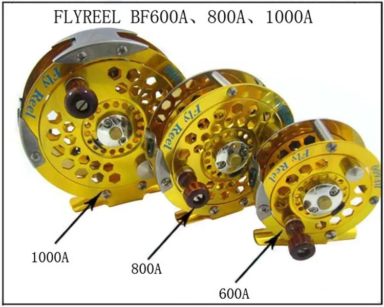 Metal BF1000 Fly Fishing Reel Fly Reel0123456789104997210