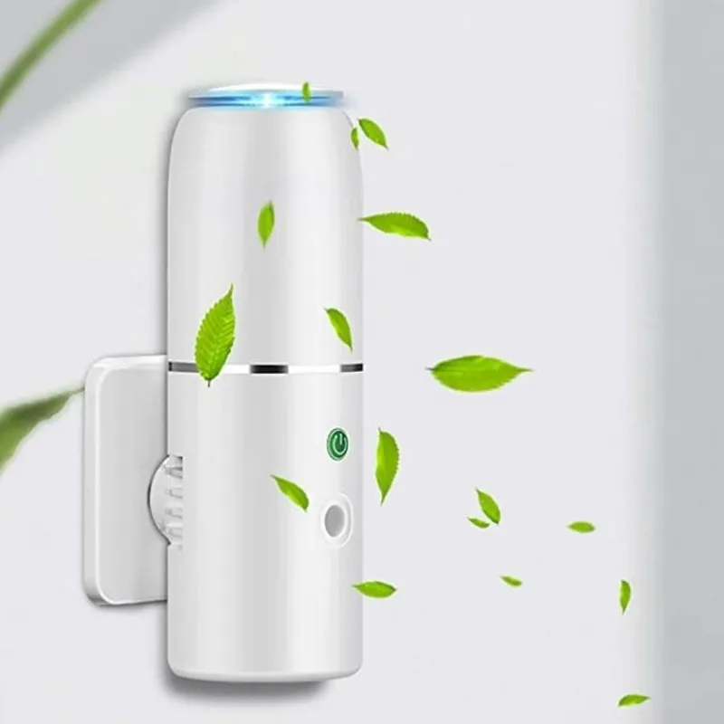 Pluggable Air Purifier Sanitizer Ozone Negative Ion Aromatherapy Diffuser Multi Function Deodorizer for Odor from Pets Toilet Smell
