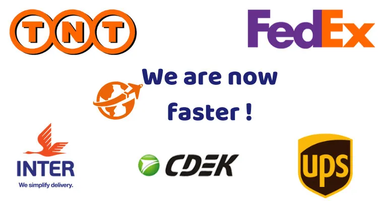 We are now faster