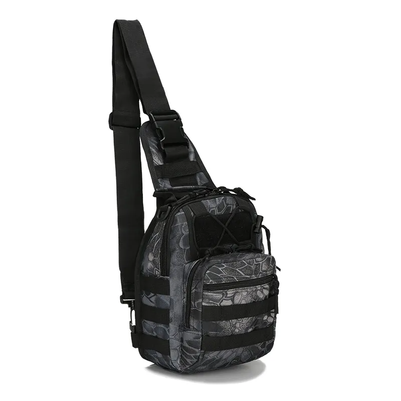 Bolso De Pecho Táctico Militar Para Hombre Senderismo Mochila Deportiva EDC  Moda