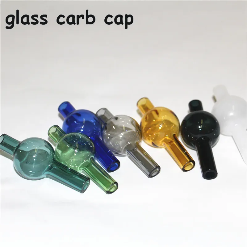 Rauchen Glas Bubble Carb Cap, Cyclone Spinning Carbs Caps für 25mm Quarz Banger Nails Terp Pearl Bong Aschefänger