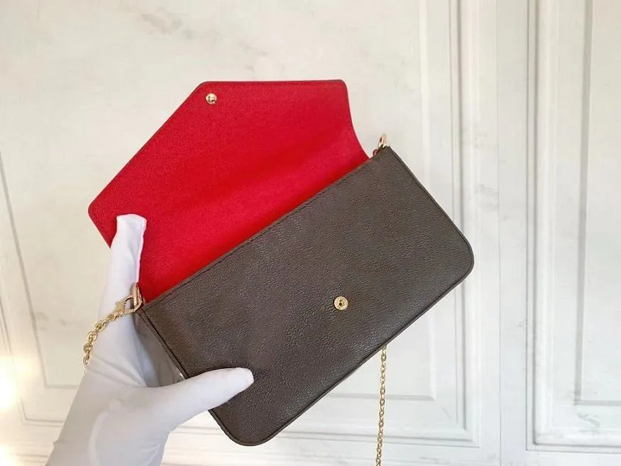 New favorite Shoulder Bags pochette accessories women Crossbody Purse Messenger bags Handbags designer shoulder lady Leather with