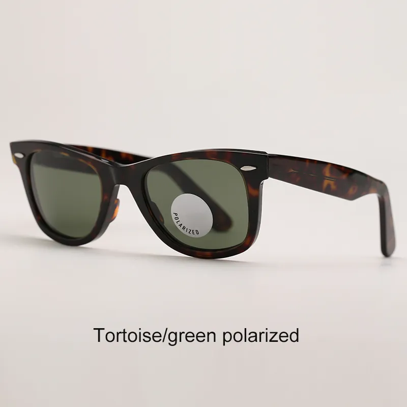 mens sunglasses polarized sunglasses sun glasses plank frame glass made polarized lenses uv protection glass lenses with free leather case