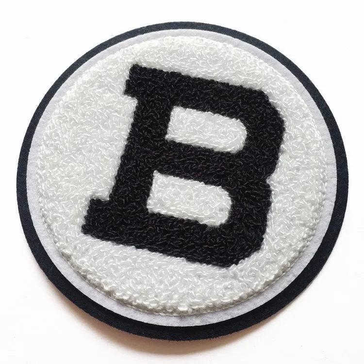 custom chenille patches 100pcs notions embroidered Patch for Hoodies T-Shirt249r