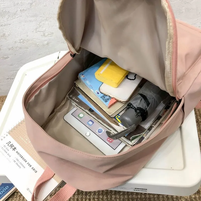 Kaufe Nylon Handtaschen Schulter Tasche Große Kapazität Umhängetaschen für  Teenager Mädchen Männer Harajuku Messenger Tasche Student Schule Taschen  Sac